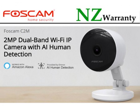 IP CAMERA FOSCAM C2M FHD 1080P Dual-Band Wifi Human Detection