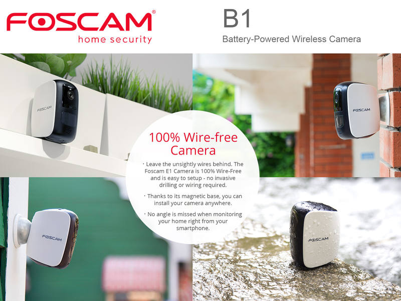 foscam battery powered camera