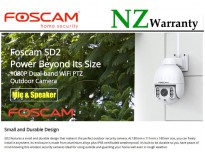 FOSCAM IP CAMERA SD2 Outdoor PTZ 4x Optical Zoom Full HD Wifi/Wired