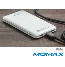 Momax 10000mAh PD Quick Charge Power Bank IP65W White