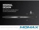 Momax Q.Pad Minimal QI Wireless Charger Pad UD7D BLK