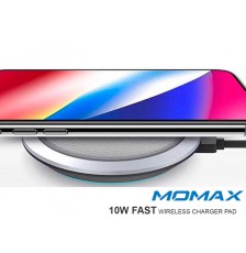 Momax 10W FAST QI Wireless Charger Pad UD3W White