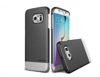 Galaxy S6 Edge Case Verus 2-Tone Slider Case Black