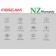 FOSCAM IP CAMERA G4P WiFi 4MP (2K) HUMAN DETECTION