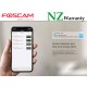 FOSCAM IP CAMERA G4P WiFi 4MP (2K) HUMAN DETECTION