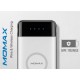 Momax 10000mAh Power Bank with QI Wireless Charging IP80W White