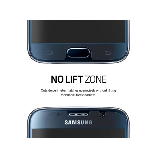Galaxy S6 Screen Protector+Back Spigen CR
