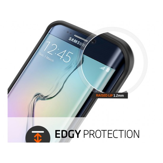 Galaxy S6 Edge Case Spigen Slim Armor Case Slate