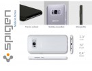 Galaxy S8 Plus Case Spigen Air Skin case Soft Clear