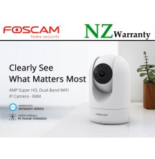 FOSCAM IP Camera R4M 2.4/5Ghz Wifi 4MP PTZ HUMAN DETECTION