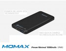 Momax 10000mAh PD Quick Charge Power Bank Black IP65