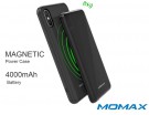 Momax 4000mAh Magnetic Rechargeable Wireless Battery Case for iPhone X/Xs