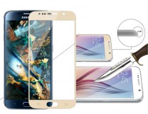 Galaxy S6 Screen Protector Nillkin Glass CP+ Gold