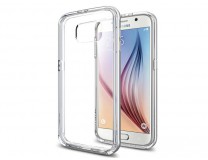 Galaxy S6 Case Spigen Neo Hybrid CC Silver