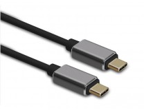 USB 3.1 Type C Cable Male to Male 150cm Black